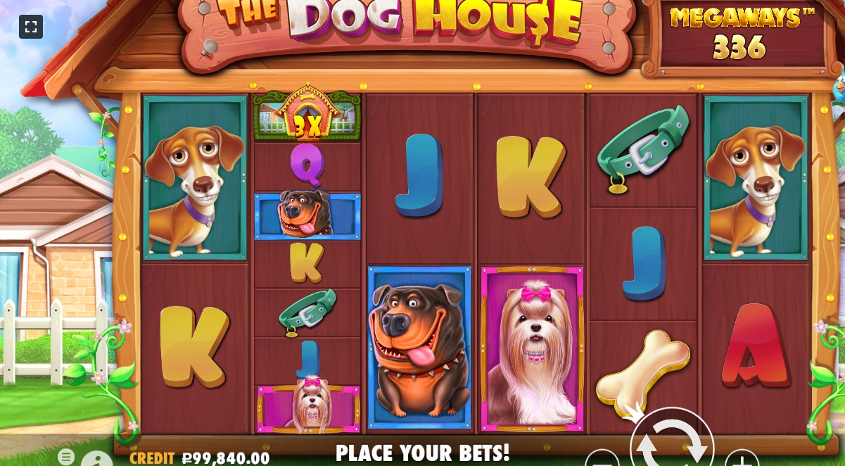 Dog house megaways играть